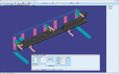 Logiciel de programmation - Alufix expert - Horst Witte GerÃ¤tebau Barskamp KG - de simulation / de conception / de formation