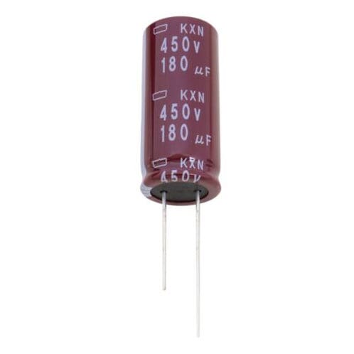 Condensateur électrolytique - KXN series - Nippon Chemi-con - avec broches radiales