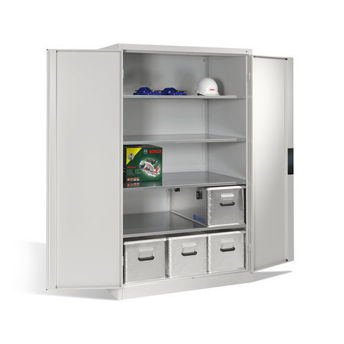 Armoire pour charges lourdes - C + P Möbelsysteme - de stockage / d'atelier / au sol