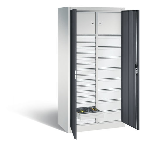 Armoire d'atelier - C + P Möbelsysteme - de stockage / au sol / à tiroir