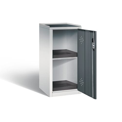 Armoire de stockage - PSM - C + P Möbelsysteme - au sol / à étagères / en acier