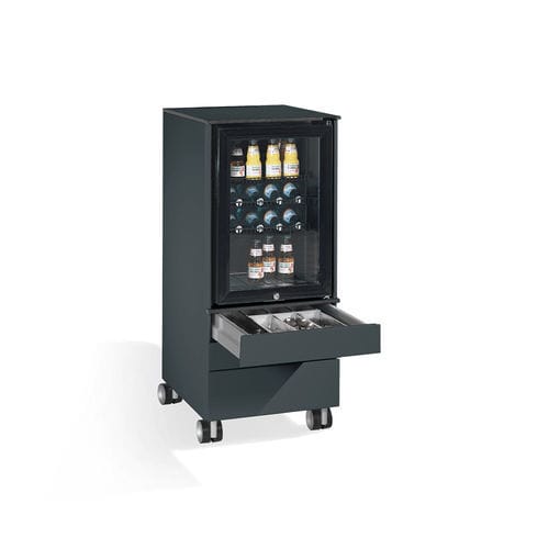 Armoire pour réfrigérateur - Asisto C 3000 - C + P Möbelsysteme - de stockage / à roulettes / à tiroir
