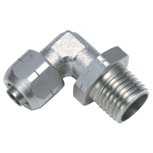 Raccord pour produits chimiques - 555X - SENGA - pour air comprimé / à visser / coudé à 90°