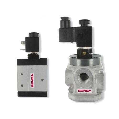 Électrovanne à commande assistée - MF - SENGA - 3 voies / NF / NO