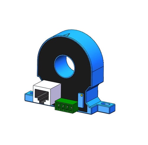 Capteur de courant de fuite - SCD10 - Shenzhen Socan Technologies Co.,Ltd - à boucle fermée / monté sur panneau / enfichable