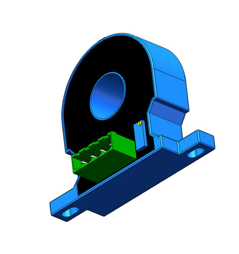 Capteur de courant de fuite - SCD1-20mA - Shenzhen Socan Technologies Co.,Ltd - à boucle fermée / monté sur panneau / enfichable