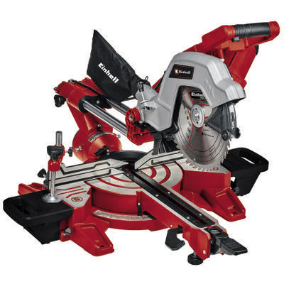 Scie à onglet - TE-SM 254 Dual - EINHELL  - à bois / avec unité de translation