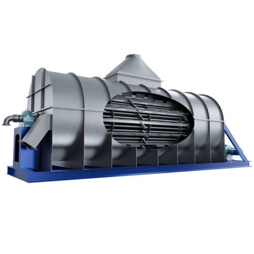 Sécheur à faisceau de tubes - SUNKAIER INDUSTRIAL TECHNOLOGY CO.,LTD. - rotatif / continu / horizontal