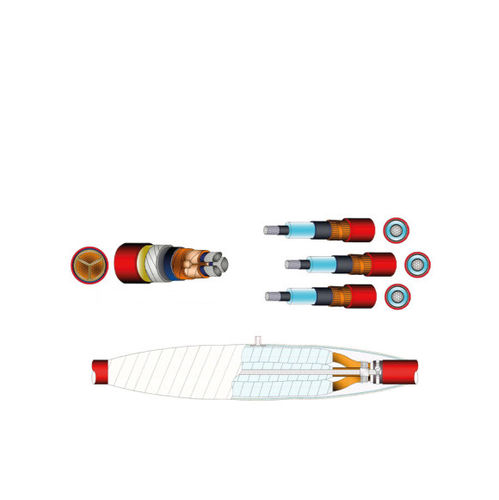 Kit de jonction pour connexions de transition - ELCOBLOK GLM 60 series - Elcon Megarad Spa - pour câbles à isolation polymère / moyenne tension