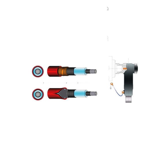 Câble électrique d'alimentation - ELCOSPINA TCE series - Elcon Megarad Spa - mono-conducteur