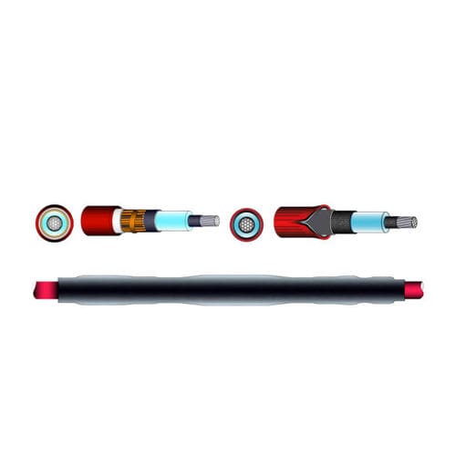 Kit de jonction isolé - ELCOTERM GSIS 6AR series - Elcon Megarad Spa - pour câble / moyenne tension