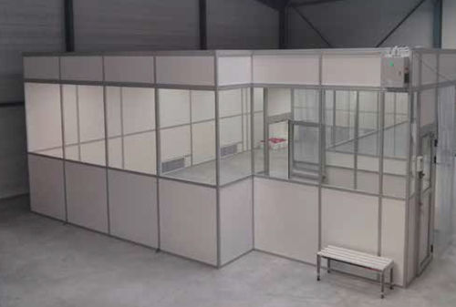 Salle blanche modulaire - SBM - ADS LAMINAIRE