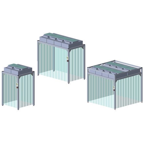 Salle blanche modulaire - IPS series - ADS LAMINAIRE