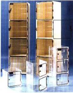 Armoire de stockage - B series - ADS LAMINAIRE - au sol / à étagères / en PVC