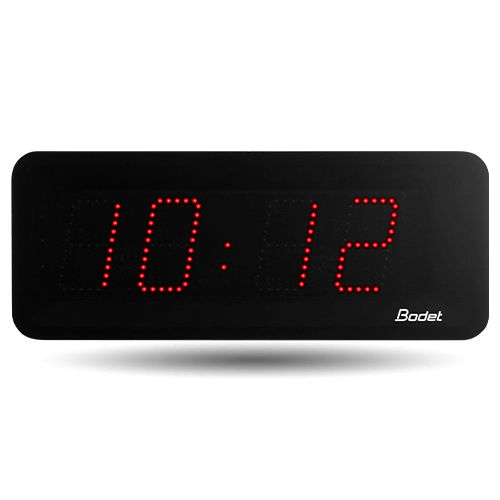 Horloge murale - STYLE 10 - BODET TIME SPORT - à LED / d'intérieur / numérique