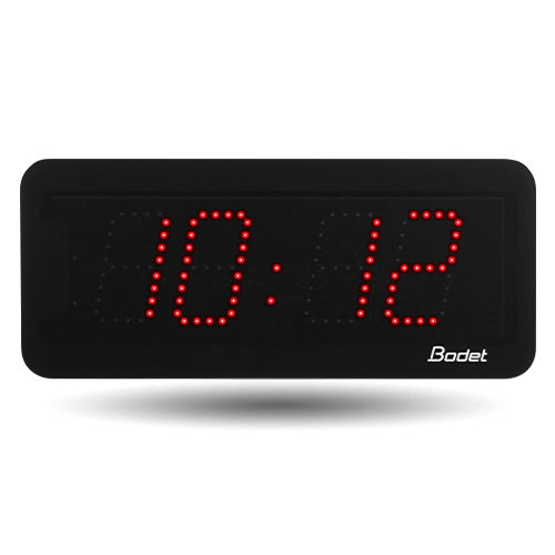 Horloge murale - STYLE 7 - BODET TIME SPORT - à LED / d'intérieur / numérique