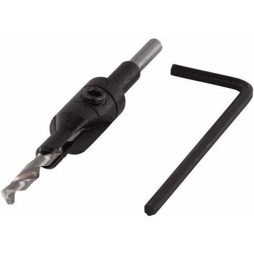 Foret monobloc - 2500000 - WOLCRAFT - pour métaux non ferreux / pour bois / pour matières plastiques
