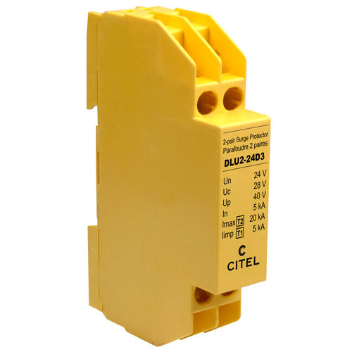 Parafoudre de type 1 - DLU2 series - CITEL - de télécommunication / pour ligne de transmission de données et de télécommunication / pour réseaux de données