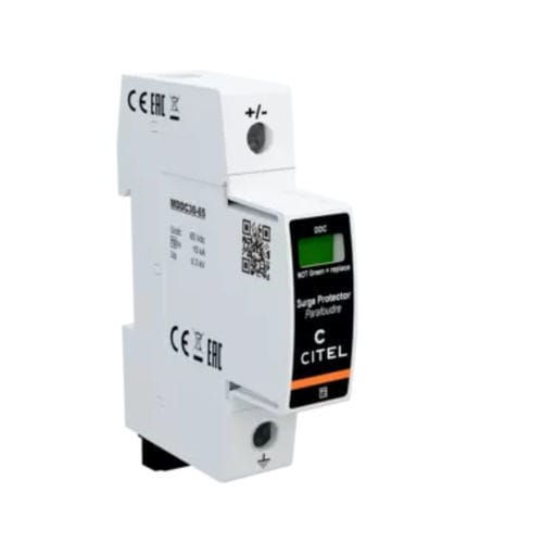 Boitier parafoudre de type 1 + 2 - DDC30S series - CITEL - de télésignalisation / pour alimentation continue / modulaire