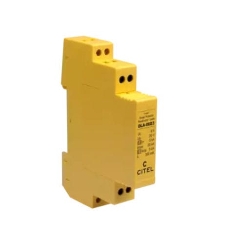 Boitier parafoudre catégorie C1 / C3 - DLAW series - CITEL - pour ligne de transmission de données et de télécommunication / sur rail DIN / 1 paire