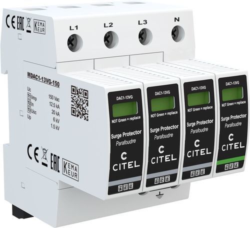 Parafoudre basse tension - DAC1-13VGS series - CITEL - de type 3 / de type 1 + 2 / contre les surtensions