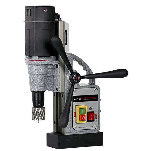 Carotteuse électrique - ECO.40S+/IC - Euroboor - magnétique / avec système de refroidissement / 1 vitesse