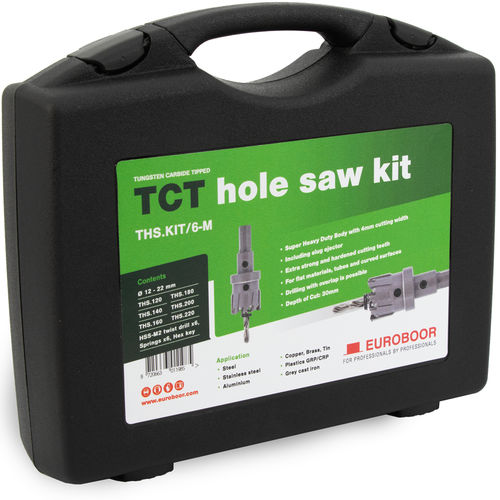 Scie cloche TCT - THS series - Euroboor - pour métaux / au carbure