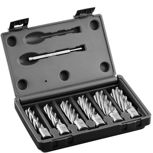 Fraise annulaire HSS - HCL.KIT - Euroboor - Weldon / longue