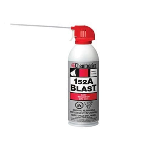 Aérosol de nettoyage - 152a Blast™  - CHEMTRONICS - dépoussiérant / pour le plastique / à solvant