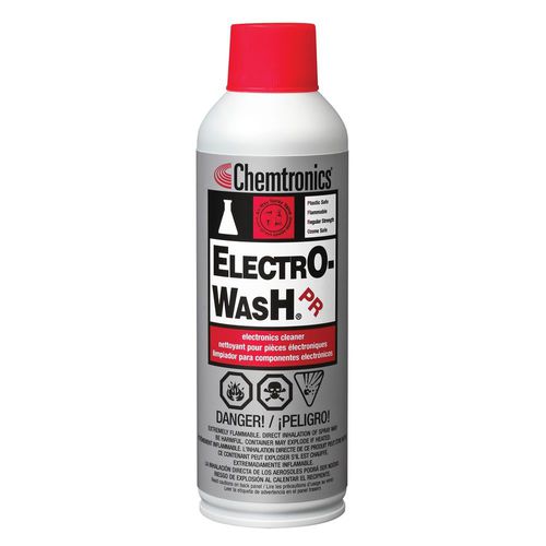 Dégraissant nettoyant - Electro-Wash® PR  - CHEMTRONICS - en aérosol / à évaporation rapide