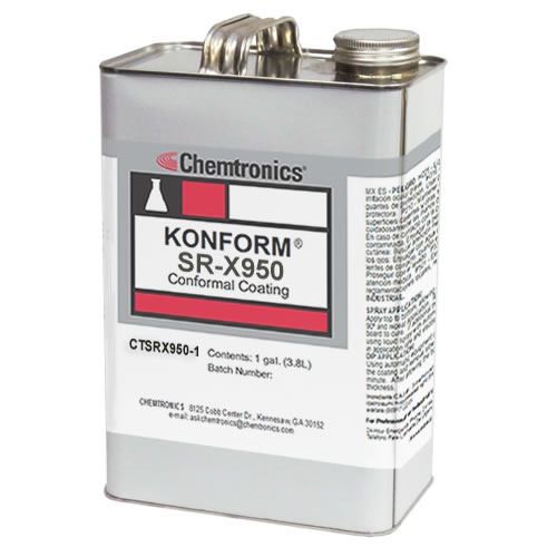 Revêtement de protection - Konform® SR-X - CHEMTRONICS - résistant à l'abrasion / en silicone / industriel