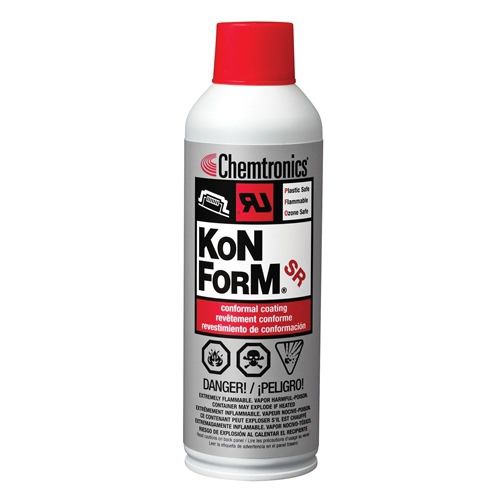 Revêtement de protection - Konform® SR - CHEMTRONICS - d'isolation / en silicone / pour l'industrie électronique
