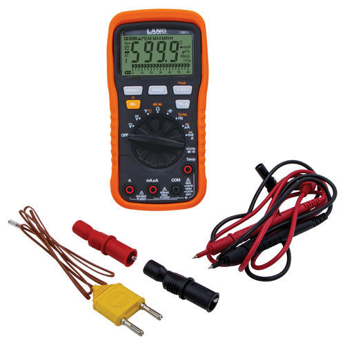 Multimètre numérique - 13811  - Lang Tools - portable / 1000 V / 600 V