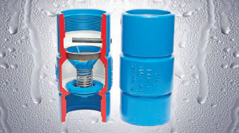Clapet anti-retour à soupape - 80DIVFD - Flomatic - pour eau / en fonte / à ressort
