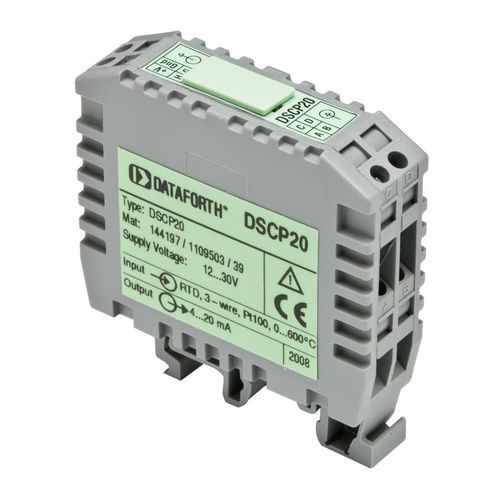 Transmetteur de température sur rail DIN - DSCP20 - Dataforth Corporation - 2 fils / série