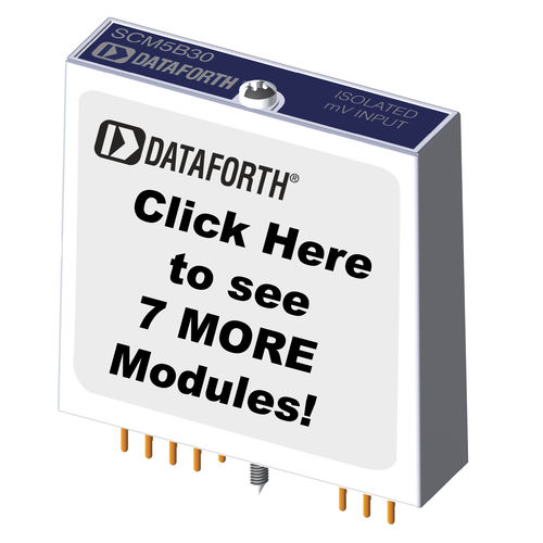 Module d'entrée pour potentiomètre - SCM5B36 Series - Dataforth Corporation - analogique / pour montage sur plaque de circuit imprimé
