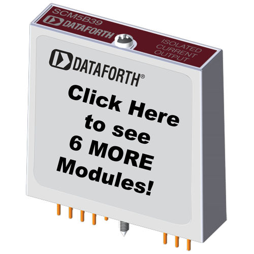 Module de sortie de tension - SCM5B49 Series - Dataforth Corporation - analogique / pour montage sur plaque de circuit imprimé