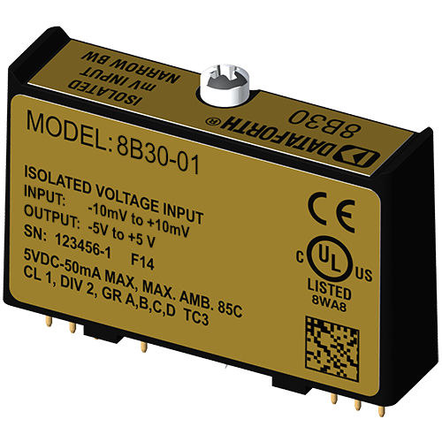 Module d'entrée analogique - 8B30-01 - Dataforth Corporation - de tension