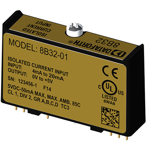 Module d'entrée de courant - 8B32-01 - Dataforth Corporation