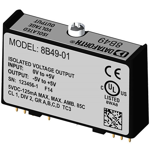 Module de traitement de signal de sortie - 8B49-01 - Dataforth Corporation - de tension