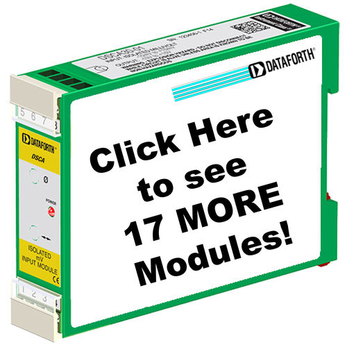 Module de traitement de signal d'entrée - DSCA34 Series - Dataforth Corporation - pour RTD / isolé / 2 fils