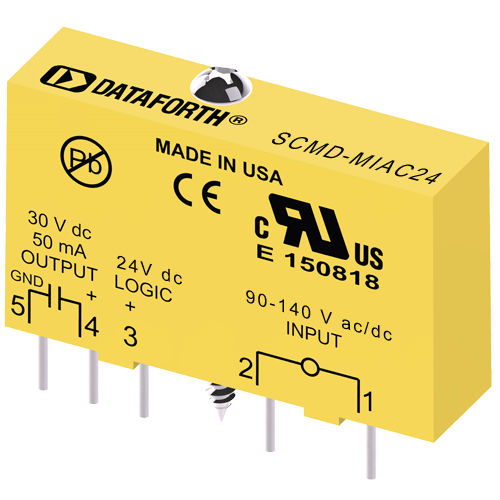 Module de traitement de signal à entrées numériques - SCMD-MIAC24 - Dataforth Corporation - isolé / miniature