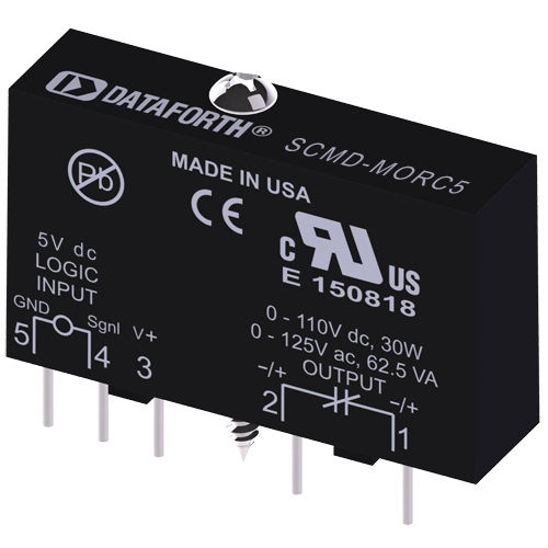 Module de traitement de signal sorties numériques - SCMD-MORC5 - Dataforth Corporation - miniature / sorties relais