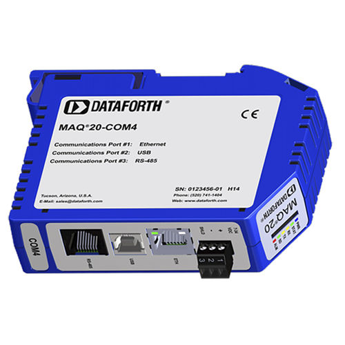 Module de communication Ethernet - MAQ20-COM4 - Dataforth Corporation - USB / RS-485 / Modbus RTU