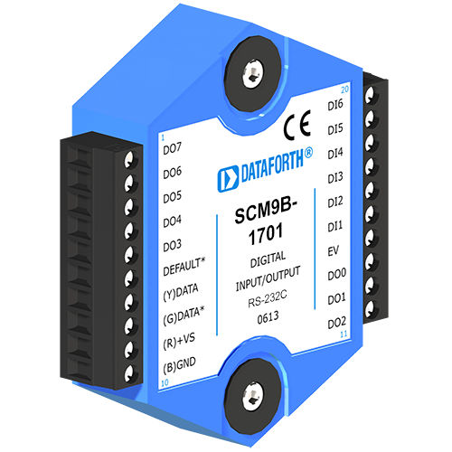Module de traitement de signal capteur à PC - SCM9B-1701 - Dataforth Corporation - à entrées numériques / sorties numériques