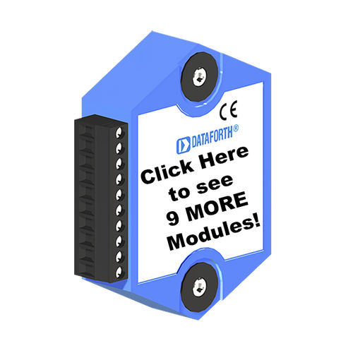 Module de traitement de signal quatre canaux - SCM9B-51xx Series - Dataforth Corporation - d'entrée / de tension / capteur à PC