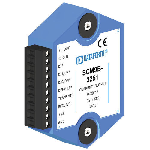 Module de traitement de signal sorties analogiques - SCM9B-3251 - Dataforth Corporation - de courant / capteur à PC