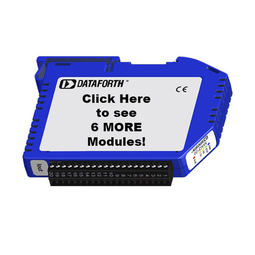 Module de traitement de signal d'entrée - MAQ20-ISOVx Series - Dataforth Corporation - de tension / de courant / isolé