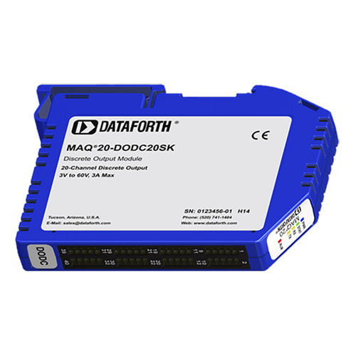 Module de sortie discrète haute densité - MAQ20-DODC20SK - Dataforth Corporation - analogique / 20 canaux / de courant