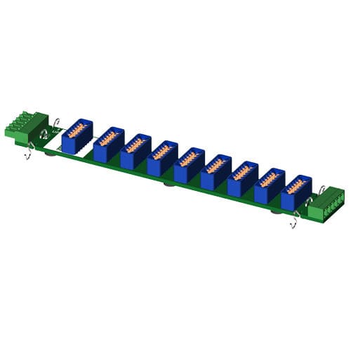 Module de connection type backbone - MAQ20-BKPLx Series - Dataforth Corporation - sur rail DIN / pour module E/S